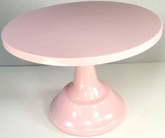 3 PC Set – Metal Cake Display Stands PINK Cupcake & Cake Display Stands ROUND
