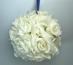 5 pcs 6″ Kissing Flower Ball Wedding Silk Rose Party Pomander Party decoration