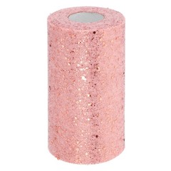Tulle Fabric Rolls 6″ by 50 Yards Fabric Spool Tulle for DIY, Rose Gold
