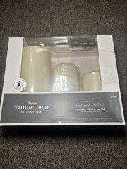 3pk LED Candles Cream – Threshold