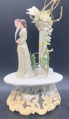 Vintage 1930’s Wedding Cake Topper Artistic Ornament #191
