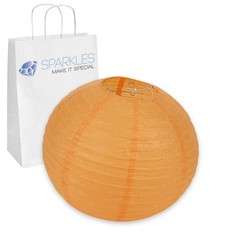 5 pcs 14″ inch Chinese Paper Lantern – Orange – Wedding Party Event zm