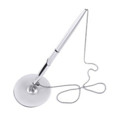 Ballpoint Pen Desk Pens with Chain for Corporate Environments Counter