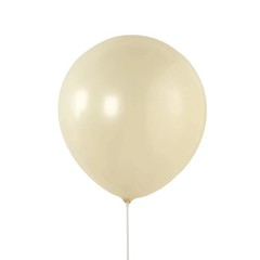 10 CREAM 18″ Biodegradable Latex Matte Pastel Balloons Party Wedding Decorations