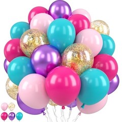 Pink Blue Purple Balloons, Pink and Purple Balloon, Teal Blue Pink Purple Blue