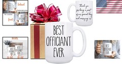 Memorable Thank You Mug for Officiants – Dishwasher Safe & Durable Design