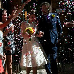 DECORA 1 Inch Multicolor Hearts Paper Confetti for Wedding 1.2 inch, Heart