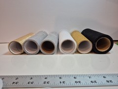 Lot 11 Partial Rolls Glitter Tulle Gold Silver White Black Purple Blue Pink