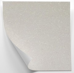 White Glitter Cardstock – 10 Sheets Premium Paper – 12″ x 12″,