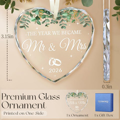 Wedding Gifts for Couples 2026, Mr and Mrs Gift Bridal Shower Gifts His and Hers