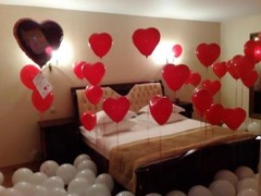 10-100 pcs Heart Shape Balloons Valentines Wedding Decoration i love you baloons