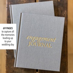 Engagement Gifts for Couple – Wedding Planner For Bride 7.75″ x 9.25″, Ivory