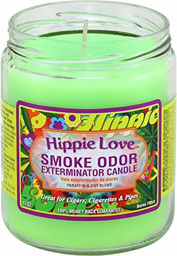 Smoke Odor Exterminator 13oz Jar Candle, Hippie Love, 13 oz (3-Pack)