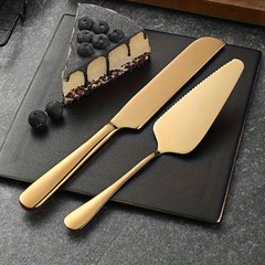 Rust Resistant Stainless Steel Cake Server for Home Restaurant Wedding Cakes