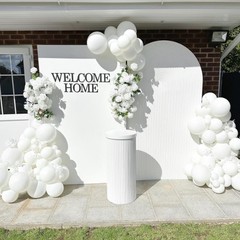 Awenztech White Balloons 12 inch, Latex 50pcs 12