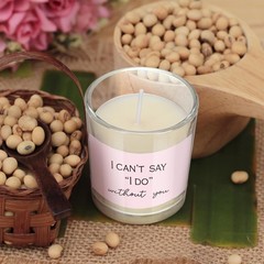 6 Pcs Bridesmaid Proposal Gifts I Can’t Say I Do Without You Candles