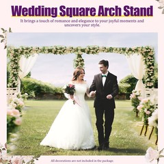6M x 3M Heavy Duty Wedding Backdrop Stage Stand Pipe & Drape Kit Curtain Frame