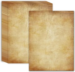 Vintage Stationery Paper 60 Sheets, 8.5″ x 11″ Letter Size, Double-Sided…