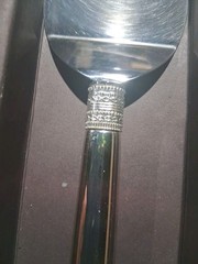 Vera Wang Wedgwood Stainless Steel Cake Knife & Server Set Silver 2 Piece