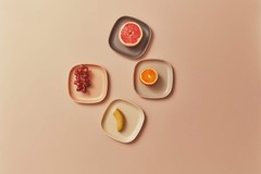 Ekobo Side Plate Set Of 4 7 Bpa-Free Eco-Composite And Durable Dessert Or Snack