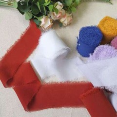 Frayed Ribbon Gift Bandage Chiffon Packaging Cake Wedding Manual Shredded