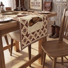 Western Party Decorations – Western Cowboy Table Runner For Cowboy Party