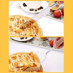 Durable Stainless Steel Cake Knife Spatula Set for Weddings Birthdays
