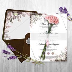 50pcs Vellum Belly Band, Clear Invitation Band for 5×7 12.2×1.57 inch,