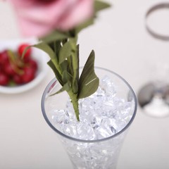 300 Clear Crystal Like ICE CUBES Wedding Party Tabletop CENTERPIECES Decorations