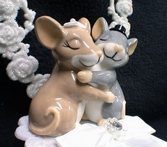 Mice Mouse Country Western Wedding Cake Topper God Beautiful Nature Outdoor Funn