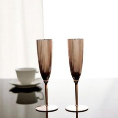 5 oz Blush Premium Metallic Plastic Champagne Flutes Disposable Flutes Wedding