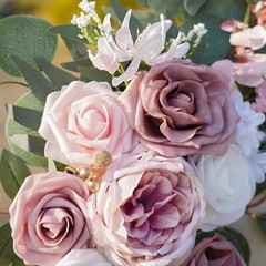 2 Pieces Wedding Arch Flowers Greenery Leaves Wedding Aisle Decoration