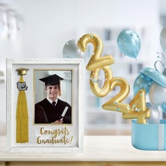 Tassel Graduation Picture Frame – 5×7 Graduation Photo Frame w/Tassel Holder …