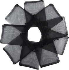 50Pcs 5×7 7×9 9x12cm Black Sheer Organza Drawstring Gift Bags Party Favor Jewel