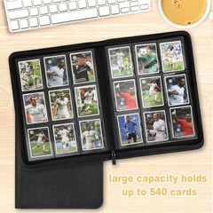 GERMUN Trading Card Binder 9 Pocket, 540 Pockets Card Binders, Card Collectio…