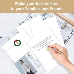 Blank Cards and Envelopes 4×6, 25 Pack White 4.25 x 6.25 inches,