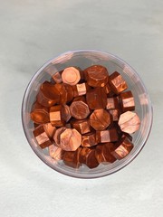 100 Count Rusty Copper Sealing Wax Beads