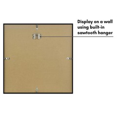 Americanflat 12.5×12.5 Album Frame with Plexiglass – Set of 2 – Record Album …