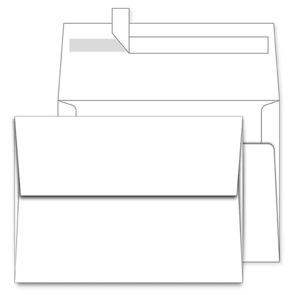 100 Pack A2 White Envelopes Self Sealing A2(4.375×5.75 in) – 100 Pack,