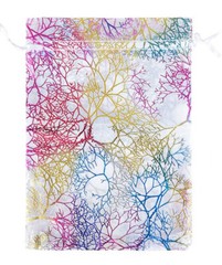 100P Coralline Sheer Organza Gift Bags Candy Jewelry Pouches Wedding Party Favor