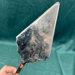 Vintage Silver Plate over Zinc Alloy Cake Pie Server