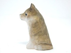 Wolf Cake Top Bride Groom Love Forest Woodland Wedding Engage Carve Wood Statue