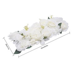 10 Pcs Dining Table Flower Centerpieces White Artificial Wedding Centerpiece NEW