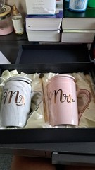 Elegant 50th Anniversary Mug Set for Couples – 14oz Gold Accented Gifts