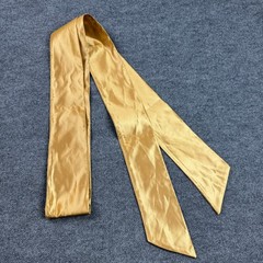 Unbranded Gold Satin Dress Sash Chair Tie Bow Ribbon 112″x4″ WOMEN