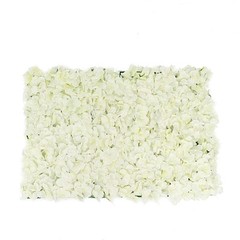 4 Cream Hydrangea Flowers Mat Wall Backdrop Panels Wedding Party Decorations