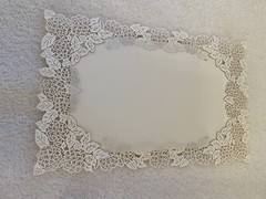 25 Formal Wedding Invitation Kit DIY Ivory Vellum Lace PRINTABLE Reply Envelopes