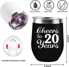 20Th Anniversary Wedding Gifts for Couple 20 Anniversary Twenty Years Anniversar