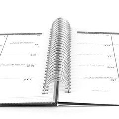 Planner, Weekly & Monthly, 15-Month, 5-1/2″ x 8-1/2″, 5.5″ x 8.5″ Black 2025