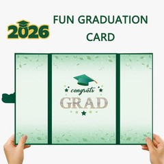 Unique 2026 Graduation Guest Book Alternative – Collect Heartfelt Wishes